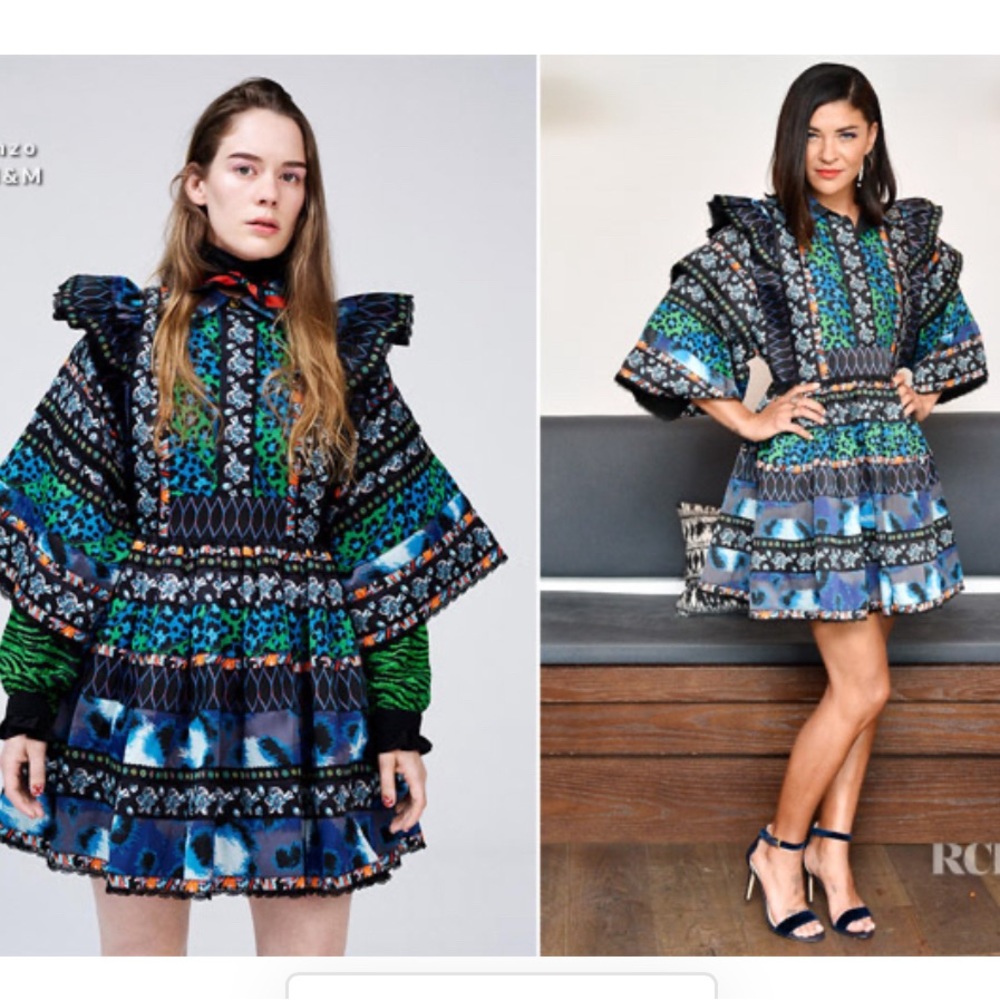 KENZO X H&M 2016 Collaboration Samurai Dress, XS